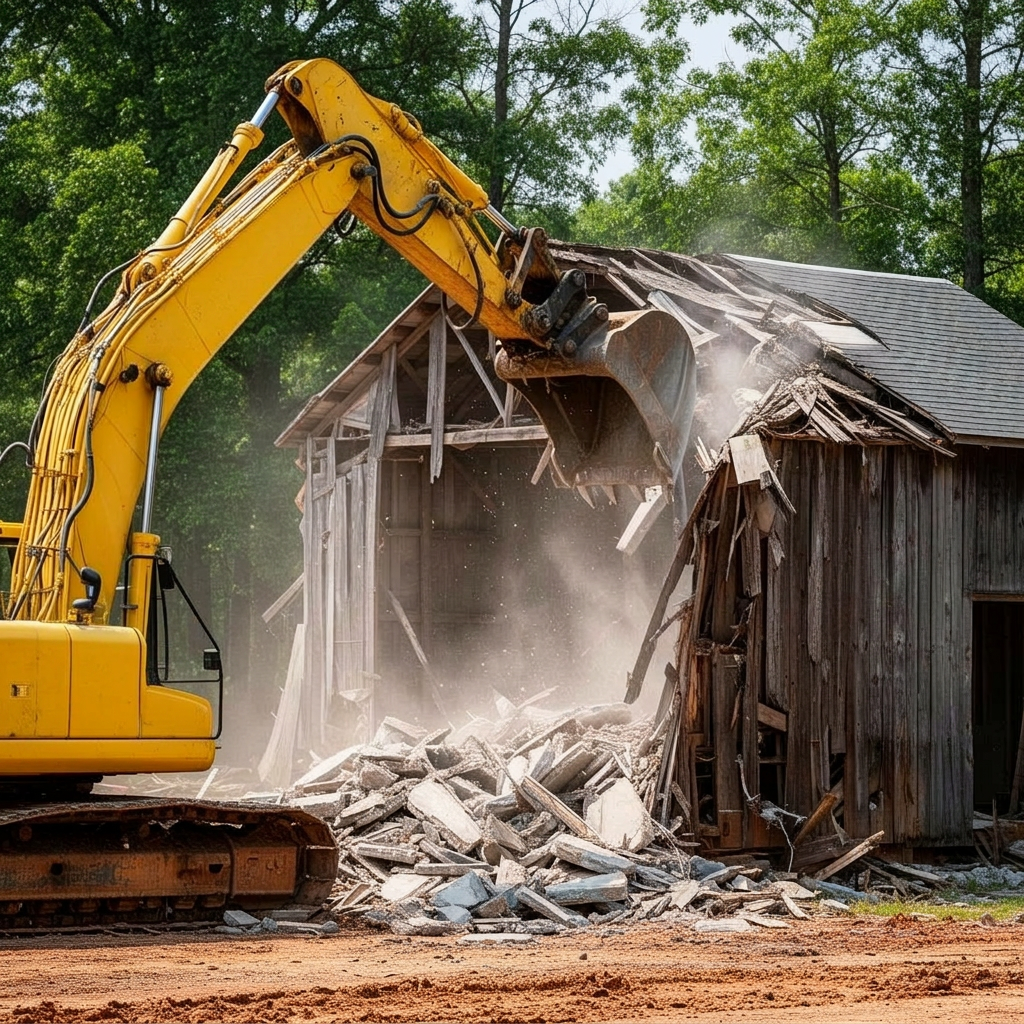 Shed demo